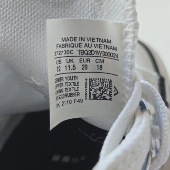 Converse Chuck Taylor All-Star Octopus Pirate High-Top Sneakers Youth 12 US - Picture 8 of 8